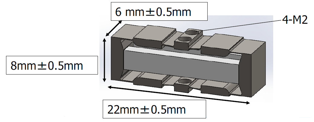 AP350B – 350um Range, Small Size